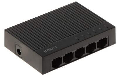 Switch cu 5 porturi 100 Mbps RJ45, capacitate switching 1Gbps, Imou SF105C [1]