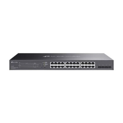 Switch 24 porturi PoE RJ45 1G, 4 x SFP 1G, L2 Management, 1U - TP-Link Omada SG2428P [1]