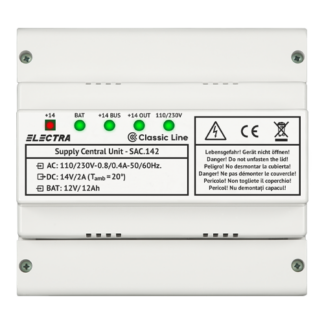 Sursa de alimentare in comutatie cu back-up SAC 142 - ELECTRA SAC.142 Sursa de alimentare in comutatie cu back-up SAC 142 - ELECTRA SAC.142
