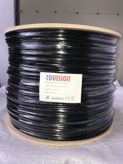 Cablu CAT5 FTP cu sufa CUPRU SOLID 30M [1]