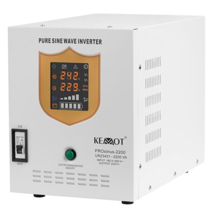 Ups pentru centrale termice, sinusoida pura, 2200VA, 1600W, 12V, Kemot, URZ3431 [1]