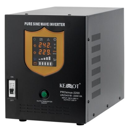 Ups pentru centrale termice, sinusoida pura, 2200VA, 1600W, 12V, Kemot, URZ3431B [1]