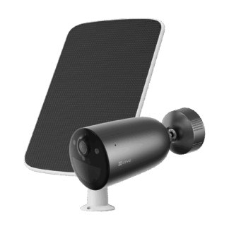 Kit camera IP EZVIZ + panou solar, rezolutie 2K, 4G, baterie 5.200 mAh, Audio bidirectional, CS-EB3-SP(2K,4GA)