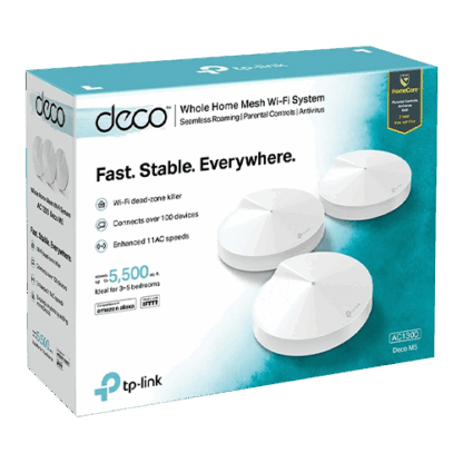 Sistem Mesh Wireless TP-LINK Deco M5(pachet de 3) AC1300 Gigabit DecoM5(3-Pack) [1]