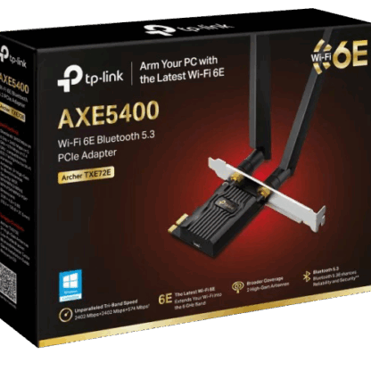 Placa de retea TP-Link Archer TXE72E Tri-Band Wi-Fi 6E Bluetooth 5.3 - TP-LINK ArcherTXE72E [1]