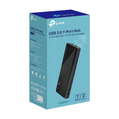Hub USB UH720, 7 x USB 3.0, 2 x USB PD, 1 port Micro-USB, adaptor DC - TP-Link UH720 [1]