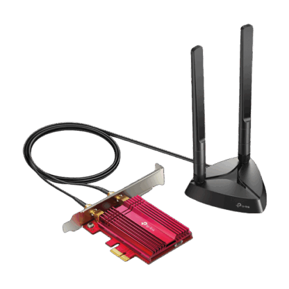 Adaptor PCI-E Bluetooth 5.2, Wi-Fi 6, AX3000 Dual-Band, 2 x Antene High-Gain - TP-Link ArcherTX3000E [1]