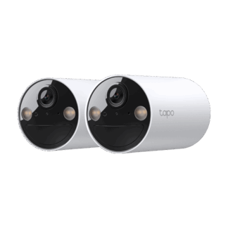 Kit 2 x Camera IP Smart Wi-Fi, 3MP, Baterie reincarcabila, Audio bidirectional, Alarma - TP-Link Tapo TapoC410(2-pack)