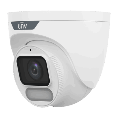 Camera IP Wise-ISP, ColorHunter, 8MP, lentila 2.8mm, DualLight, Microfon, PoE, color 24/7 - UNV IPC3628LE-ADF28K-WP [1]