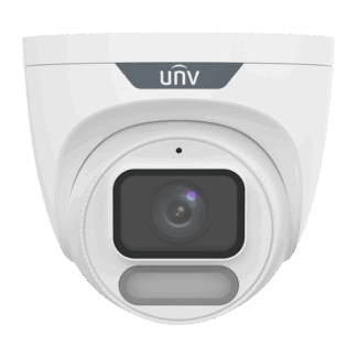 Camera IP Wise-ISP, ColorHunter, 8MP, lentila 4.0mm, WL 30M, Mic, PoE, color 24/7 - UNV IPC3628LE-ADF40K-WP [1]