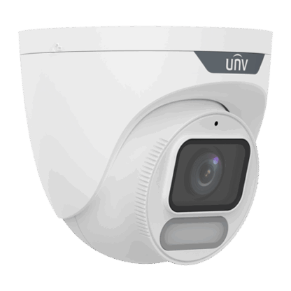 Camera IP Wise-ISP, ColorHunter, 8MP, lentila 4.0mm, WL 30M, Mic, PoE, color 24/7 - UNV IPC3628LE-ADF40K-WP [1]