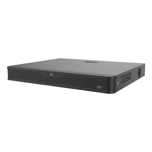NVR UNV 4K, 16 canale IP, max. 12MP, 2xSATA, Analiza video, Ultra 265, HDMI 4K, Tehnologie AI, NVR302-16B-IQ