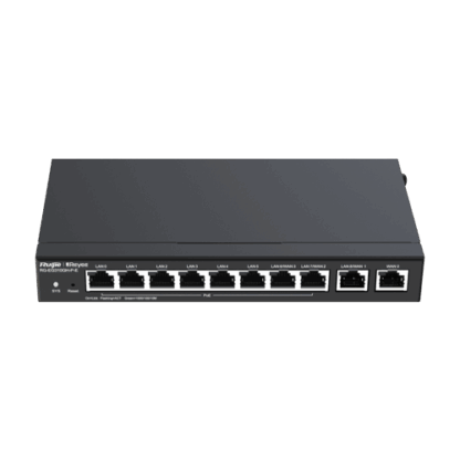 Router 8 x RJ45 1G PoE, 2 x RJ45 1G, Buget PoE 110W, Multi-WAN, Cloud Management - Ruijie RG-EG310GH-P-E [1]