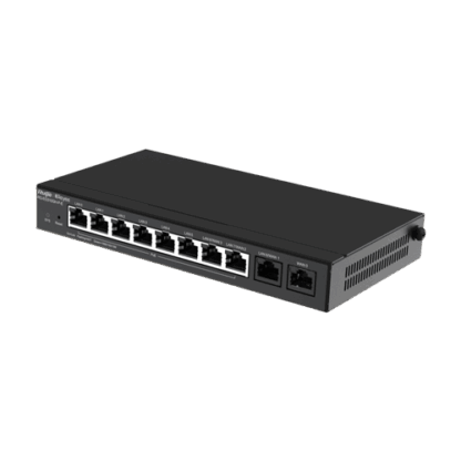 Router 8 x RJ45 1G PoE, 2 x RJ45 1G, Buget PoE 110W, Multi-WAN, Cloud Management - Ruijie RG-EG310GH-P-E [1]