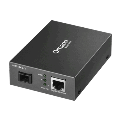 Media Convertor WDM Gigabit RJ45 - Single-mode SC Bi-directional, 2 km - TP-Link Omada MC211CS-2 [1]