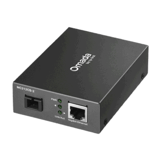Media Convertor WDM Gigabit RJ45 - Single-mode SC Bi-directional, 2 km - TP-Link Omada MC212CS-2 Media Convertor WDM Gigabit RJ45 - Single-mode SC Bi-directional, 2 km - TP-Link Omada MC212CS-2
