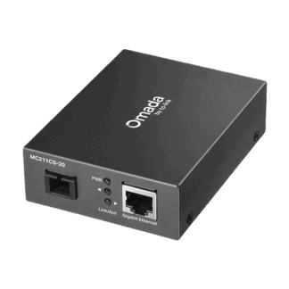 Media Convertor WDM Gigabit RJ45 - Single-mode SC Bi-directional, 20 km - TP-Link Omada MC211CS-20 Media Convertor WDM Gigabit RJ45 - Single-mode SC Bi-directional, 20 km - TP-Link Omada MC211CS-20