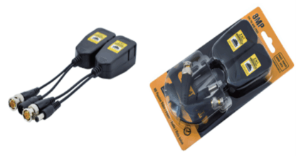 Video Balun 2in1 cu Alimentare pentru Camere CCTV pe Distante Mari HM-938PV [1]