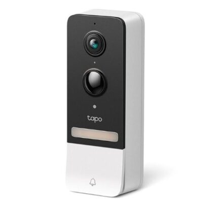 Sonerie video inteligenta Tapo D230S1, 2K 5MP, baterie reincarcabila 180 zile, vedere nocturna color, detectie AI, IP64, Wi-Fi 2.4GHz [1]