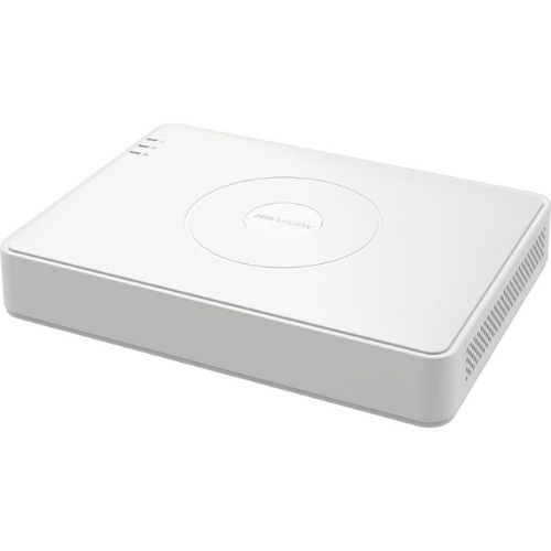 DVR Hikvision 16 canale 2MP Turbo HD, H.265 Pro+, 18 intrari IP, detectie inteligenta uman/vehicul, DS-7116HGHI-M1/T