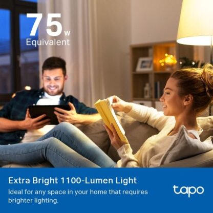 Bec smart Wi-Fi, RGB, intensitate ajustabila, 2500-6500K, 1055 lm, E27 - TP-Link Tapo TapoL535E [1]