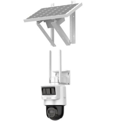Camera de supraveghere 4G cu panou solar si cartela SIM, HiLook Hikvision PTZ-N2C200I-K/4G/C05S10, 2MP, IR 30m, difuzor si microfon, rotire si inclinare din aplicatie, slot MicroSD, IP66 [1]