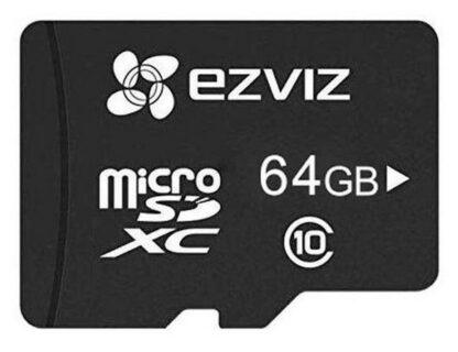 Card de memorie Micro SD 64GB, Clasa 10/U3, 90 MB/s citire, 50 MB/s scriere, EZVIZ CS-CMT-CARDT64G-D [1]