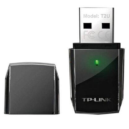 Adaptor wireless USB TP-Link Archer T2U AC600, Dual Band 2.4/5GHz, viteza 433 Mbps, standard Wi-Fi 802.11ac, compatibil Windows si MacOS [1]