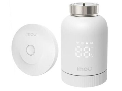 Kit robinet termostatic calorifer pe baterii si hub Imou TRV1, control vocal de pe telefon, Display LCD, Wi-Fi + Zigbee, KIT-TRV1-EU-2 [1]