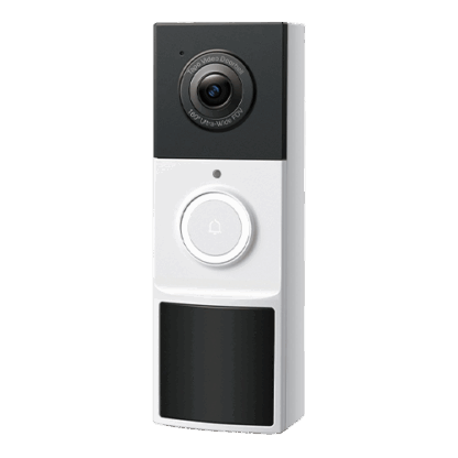 Sonerie video smart TP-Link Tapo D210, rezolutie 2K 3MP, Night Vision color, baterie 6 luni, IP65, Wi-Fi, detectie inteligenta AI, audio bidirectional, suport MicroSD/Cloud [1]