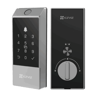 Yala inteligenta cu amprenta, multiple metode de deblocare, Wi-Fi, verificare status inchidere - EZVIZ CS-DL04(WBCP,M) Yala inteligenta cu amprenta, multiple metode de deblocare, Wi-Fi, verificare status inchidere - EZVIZ CS-DL04(WBCP,M)