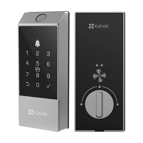 Yala inteligenta cu amprenta, multiple metode de deblocare, Wi-Fi, verificare status inchidere - EZVIZ CS-DL04(WBCP,M) - 2 | YEO
