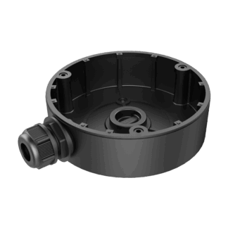 Doza conexiuni pentru camerele tip 'DOME', Neagra - HIKVISION DS-1280ZJ-DM8-Black