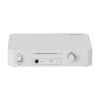 Audio decodor IP, 6W, Mic, Alarma - HIKVISION DS-QAE1DG1 [1]