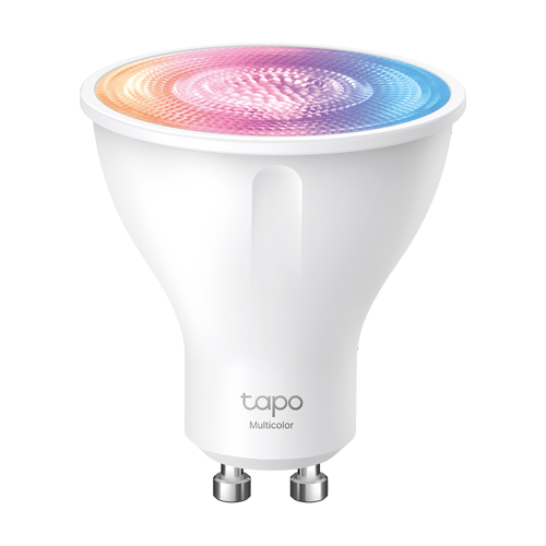 Bec LED smart Wi-Fi, RGB, 2200-6500K, intensitate ajustabila, 350 lm, GU10 - TP-Link Tapo TapoL630 - 1 | YEO