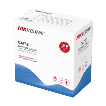 Cablu U/UTP Cat5e 0.45mm, cupru integral, cutie 305 metri - Hikvision DS-1LN5E-EU-C7 [1]