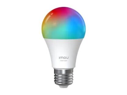 Bec inteligent Imou IOT-CL2B-MAT-EU, E27, 16 milioane culori, 806Lm, temperatura 2700K-6500K, 9W, dimmer, aplicatie mobila [1]