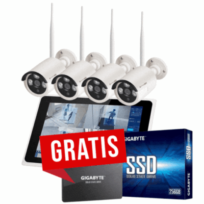 Kit supraveghere Wi-Fi Connect C210 Tuya Kruger&Matz + Cadou SSD 256GB [1]