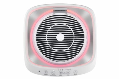 Purificator de aer Heinner HPA-M500, 500 m³/h CADR, filtru HEPA 13, ionizare, afisaj calitate aer, mod Auto & Silentios, 3 viteze, 35W, 35–60 m², alb/argintiu [1]