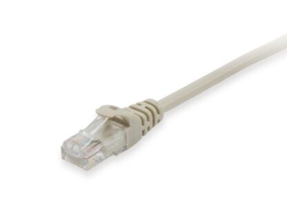 Cablu Patch Ethernet Cat6 U/UTP 2 m, AWG 26 (CCA), RJ‑45 Gold, PVC bej, 250 MHz EQUIP 625411 [1]
