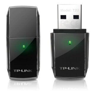 Adaptor wireless USB TP-Link Archer T2U AC600, Dual Band 2.4/5GHz, viteza 433 Mbps, standard Wi-Fi 802.11ac, compatibil Windows si MacOS Adaptor wireless USB TP-Link Archer T2U AC600, Dual Band 2.4/5GHz, viteza 433 Mbps, standard Wi-Fi 802.11ac, compatibil Windows si MacOS