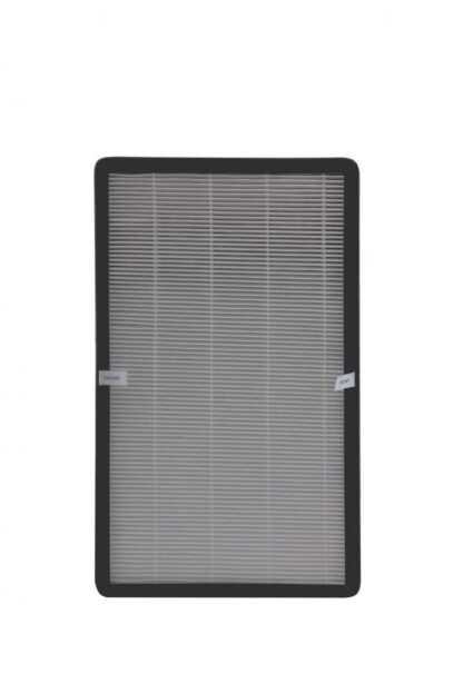 Purificator de aer Heinner HPA-M500, 500 m³/h CADR, filtru HEPA 13, ionizare, afisaj calitate aer, mod Auto & Silentios, 3 viteze, 35W, 35–60 m², alb/argintiu [1]