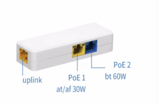 Modul cu retransmitere PoE Cascade 60W POE-69P30F Modul cu retransmitere PoE Cascade 60W POE-69P30F