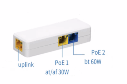 Modul cu retransmitere PoE Cascade 60W POE-69P30F [1]