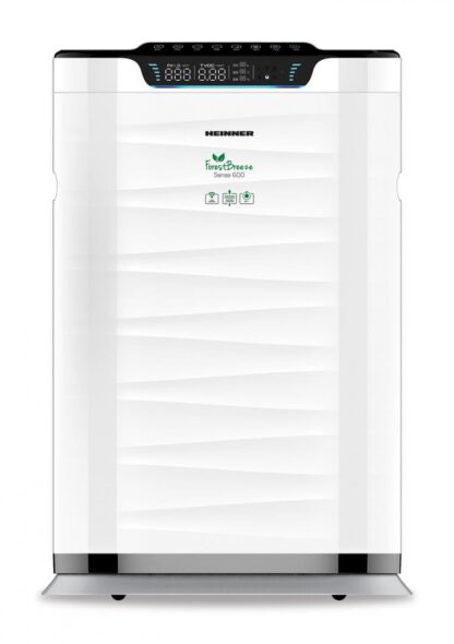 Purificator de aer Heinner HPA-600WIFI, CADR 600m³/h, 42~72m ², Control tactil cu display, Control WIFI, Telecomanda, Filtru HEPA H11, Generator ioni negativi, Senzor PM 2.5, Alb [1]