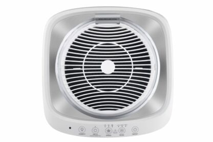 Purificator de aer Heinner HPA-M500, 500 m³/h CADR, filtru HEPA 13, ionizare, afisaj calitate aer, mod Auto & Silentios, 3 viteze, 35W, 35–60 m², alb/argintiu [1]