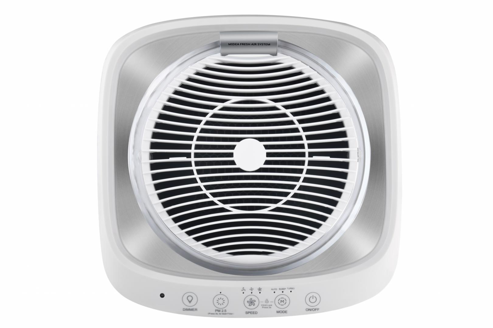 Purificator de aer Heinner HPA-M500, 500 m³/h CADR, filtru HEPA 13, ionizare, afisaj calitate aer, mod Auto & Silentios, 3 viteze, 35W, 35–60 m², alb/argintiu - 3 | YEO