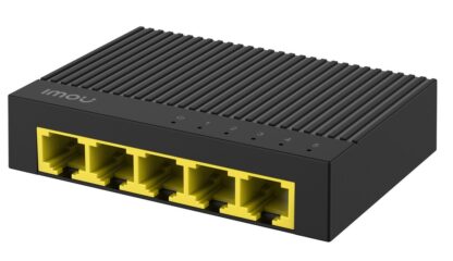 Switch IMOU cu 5 porturi Gigabit, Plug and Play, Indicator LED, Protectie la supratensiune, SG105C [1]