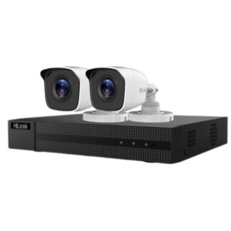Sistem supraveghere Hilook, 2 camere 2MP, IR 20m, DVR 4 canale 2MP, Autocolant Rovision [1]