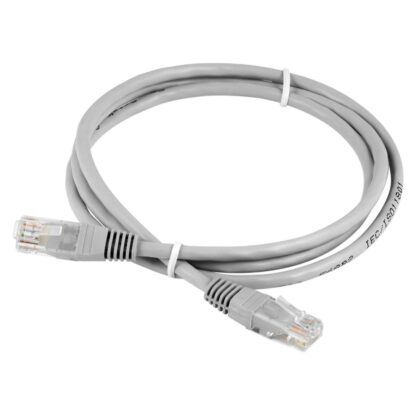 Patchcord cablu UTP CAT6 CCA 8x0.5mm, lungime 3 metri, diametru 6mm, culoare gri [1]